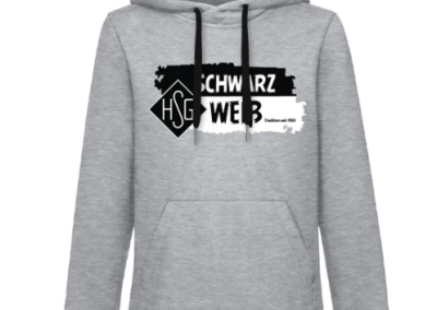 Holzheimer SG Herren Hoodie "Schwarz Weiß"