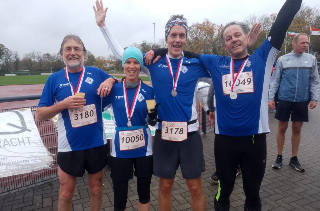 Podiumsplätze beim 50. Erftlauf